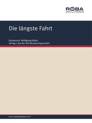 cover image of Die längste Fahrt